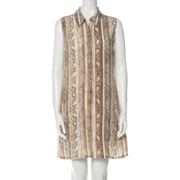 EQUIPMENT Femme silk dress size L NWOT
